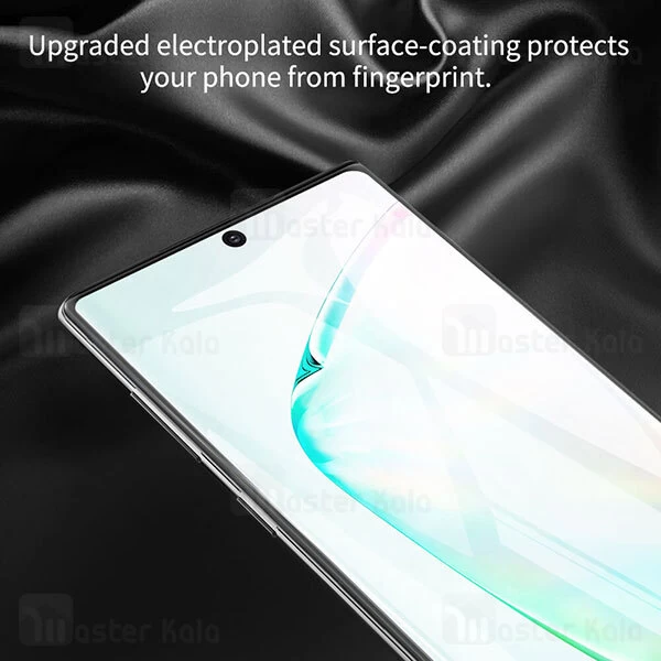 محافظ صفحه شیشه ای تمام صفحه تمام چسب نیلکین Samsung Galaxy Note 10 Plus Nillkin 3D DS+ Max