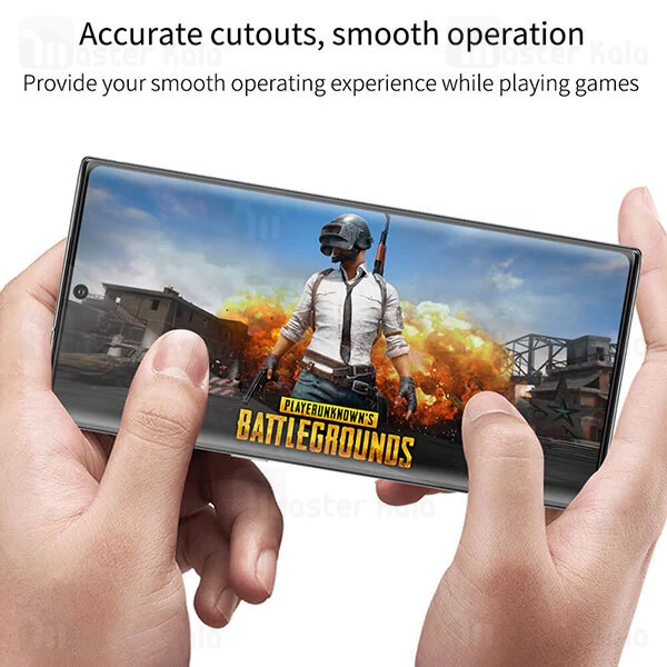 محافظ صفحه شیشه ای تمام صفحه تمام چسب نیلکین Samsung Galaxy Note 10 Plus Nillkin 3D DS+ Max