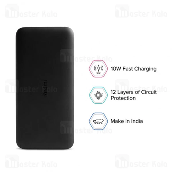 پاوربانک 10000 شیائومی Xiaomi Redmi PB100LZM 2.4A گلوبال