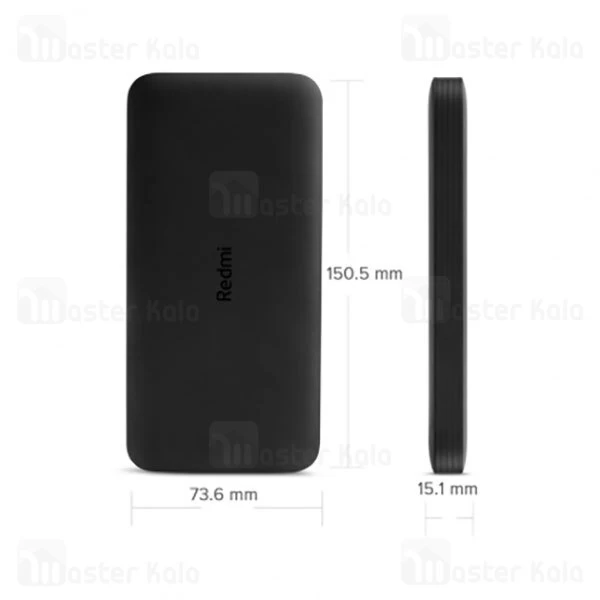پاوربانک 10000 شیائومی Xiaomi Redmi PB100LZM 2.4A گلوبال