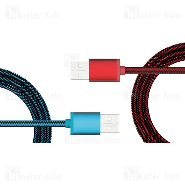 کابل سه سر امی EMY MY-447 USB Cable توان 2 آمپر