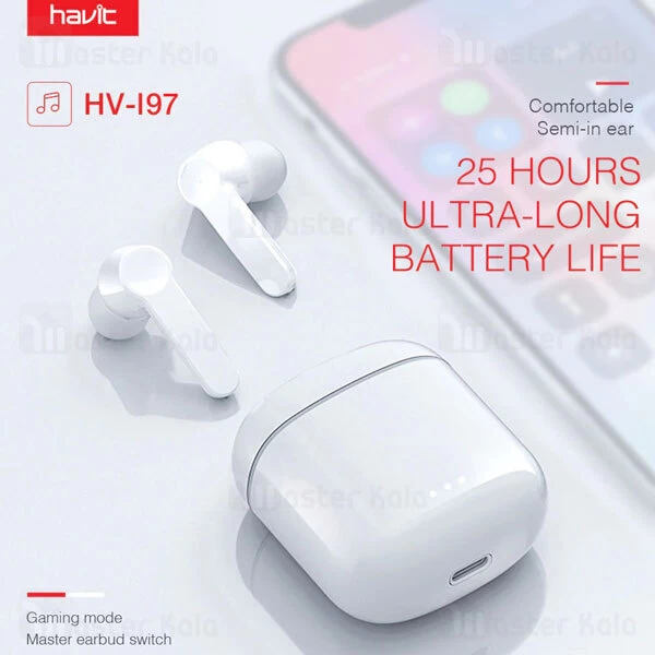 هندزفری بلوتوث Havit i97 TWS Bluetooth Earbuds