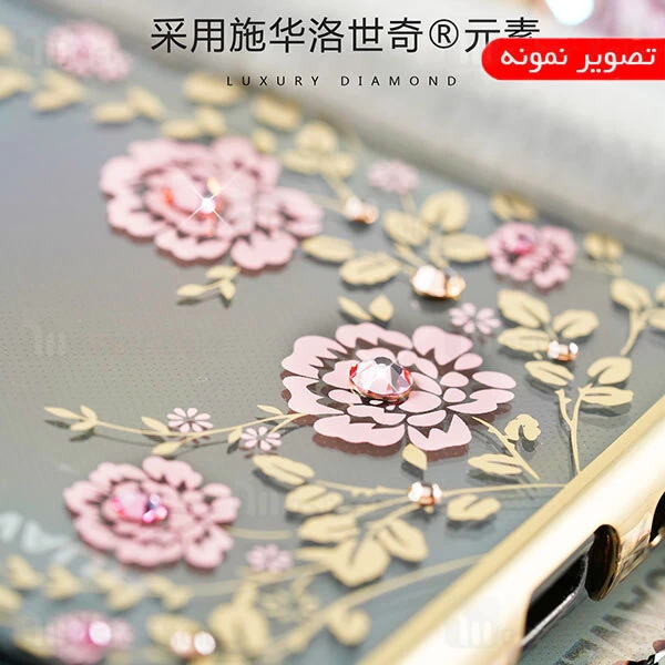 قاب فانتزی Huawei P30 Kingxbar Swarovski Flora Series