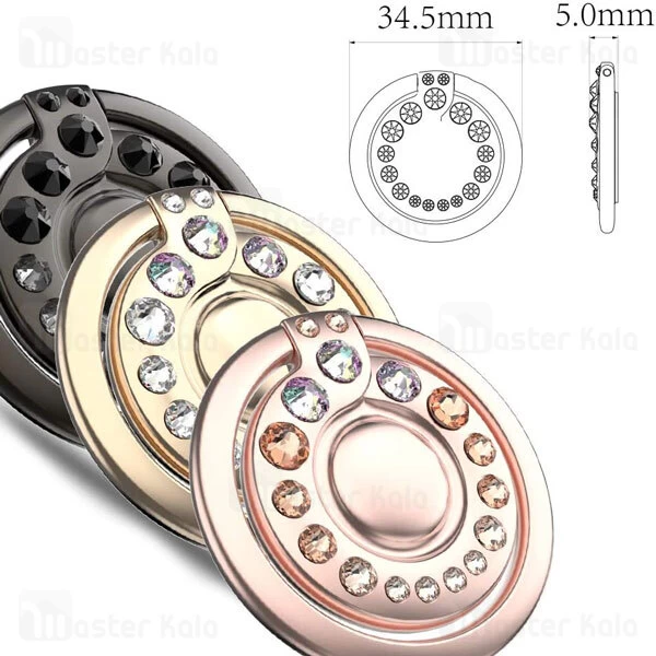 هولدر انگشتی Kingxbar Swarovski Enamored Ring Grip