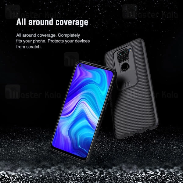 گارد محافظ دوربین Xiaomi Redmi Note 9 / Redmi 10X 4G Nillkin CamShield Cover Case