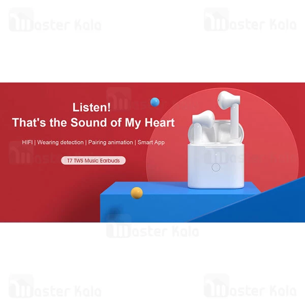 هندزفری بلوتوث QCY T7 TWS Bluetooth Earphone