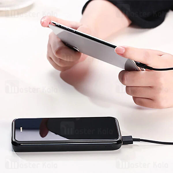 پاوربانک ریمکس Remax RPP-133 Mirror Series Wireless PowerBank 2.1A 10000mAh