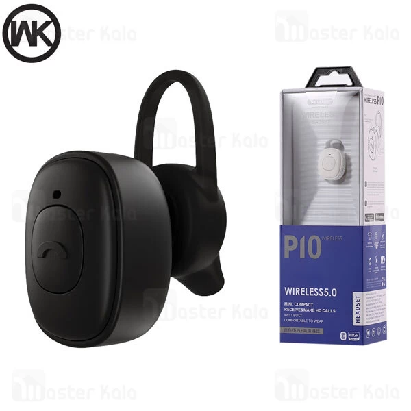 هدست بلوتوث WK Design P10 Wireless Mono Headset