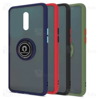 قاب مات هیبریدی انگشتی Xiaomi Redmi 8 Matte Hybrid Ring Case