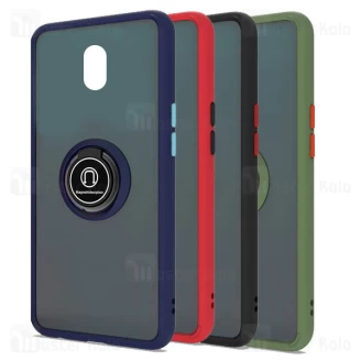 قاب مات هیبریدی انگشتی Xiaomi Redmi 8A Matte Hybrid Ring Case