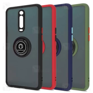 قاب مات هیبریدی انگشتی Xiaomi Redmi K20 / K20 Pro / Mi 9T / Mi 9T Pro Matte Hybrid Ring Case