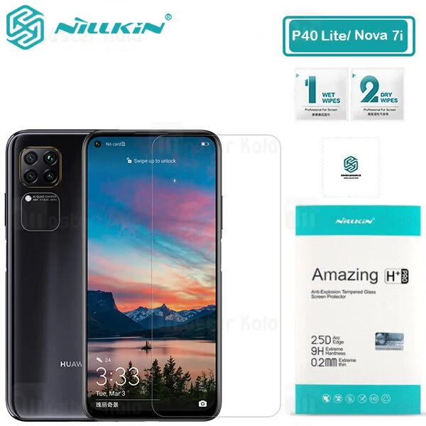 گلس نیلکین Huawei Nova 7i / P40 Lite / Nova 6 SE Nillkin H+ Pro Glass Screen Protector