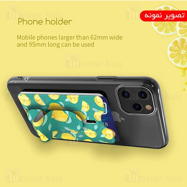 جاکارتی موبایل kingxbar Swarovski Marble Phone Pocket