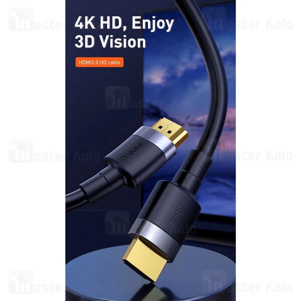 کابل HDMI بیسوس Baseus Cafule 4K HDMI V2.0 CADKLF-E01 طول 1 متر