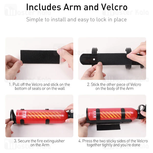 کپسول آتش نشانی Baseus Fire-Fighting Hero Car Fire Extinguisher