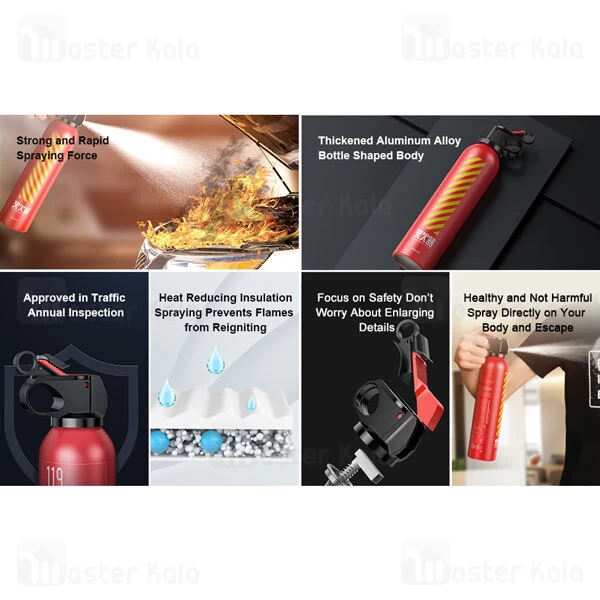 کپسول آتش نشانی Baseus Fire-Fighting Hero Car Fire Extinguisher