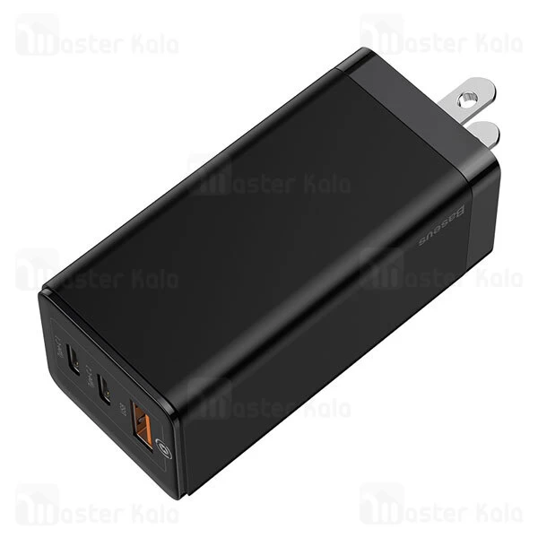 شارژر دیواری Baseus GaN Quick Travel Charger C+C+A 65W CN CCGAN-A01