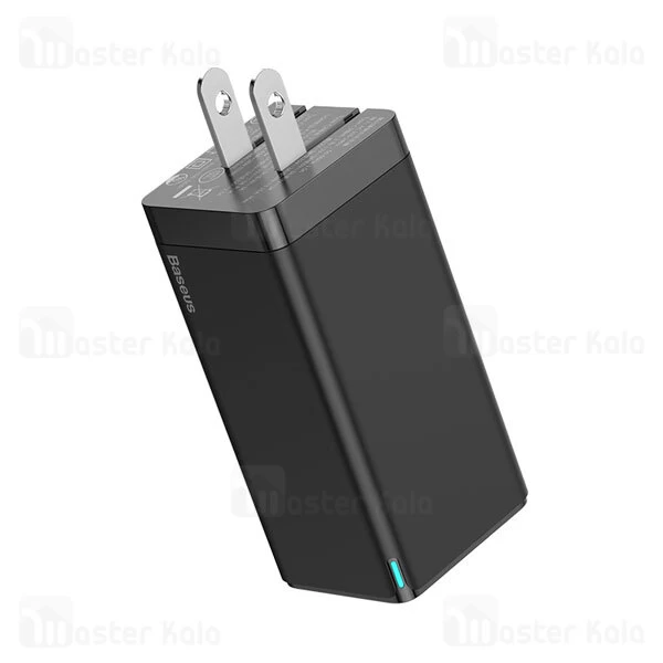 شارژر دیواری Baseus GaN Quick Travel Charger C+C+A 65W CN CCGAN-A01