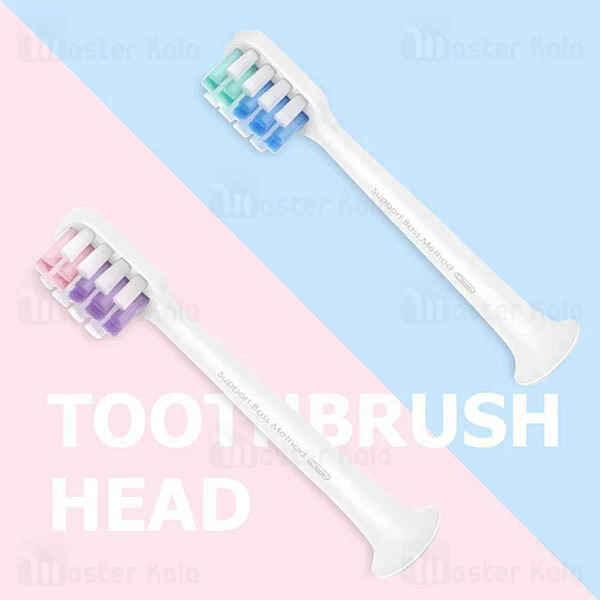 پک 2 تایی سری یدک مسواک برقی شیائومی Xiaomi DR.BEI BET-C01 / BET-S01 Toothbrush EB-P0202