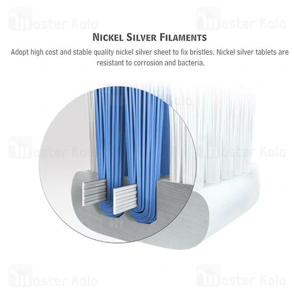 پک 2 تایی سری یدک مسواک برقی شیائومی Xiaomi DR.BEI BET-C01 / BET-S01 Toothbrush EB-P0202