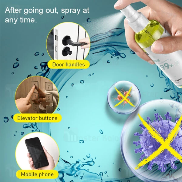 اسپری ضدعفونی کننده Baseus Disinfectant Spray 100ml ACXDY-02