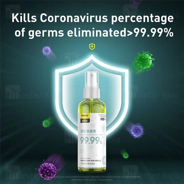 اسپری ضدعفونی کننده Baseus Disinfectant Spray 100ml ACXDY-02