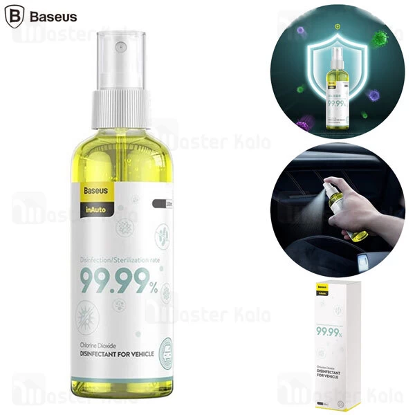 اسپری ضدعفونی کننده Baseus Disinfectant Spray 100ml ACXDY-02