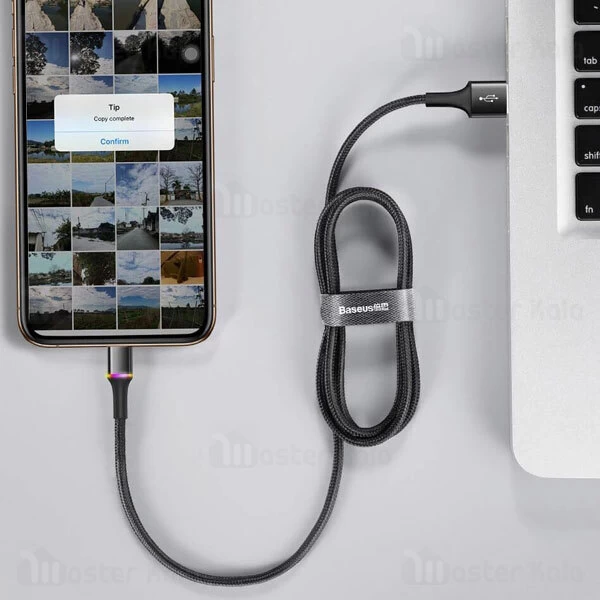 کابل لایتنینگ Baseus Halo CALGH-D01 2.4A