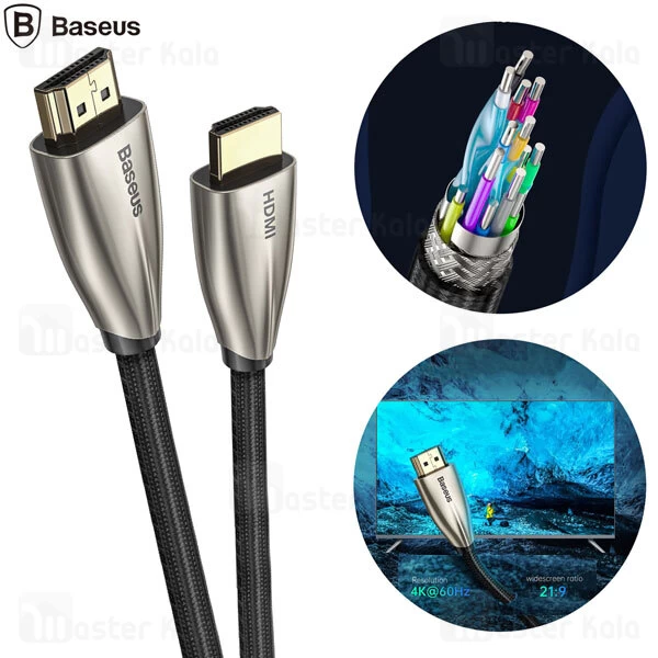 کابل بیسوس Baseus Horizontal 4K HDMI V2.0 CADSP-D01 5m