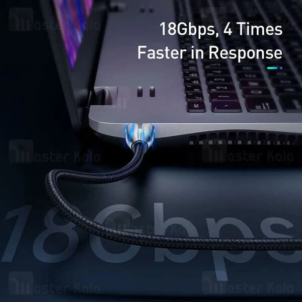 کابل HDMI بیسوس Baseus Horizontal 4K HDMI V2.0 CADSP-A01 طول 1 متر