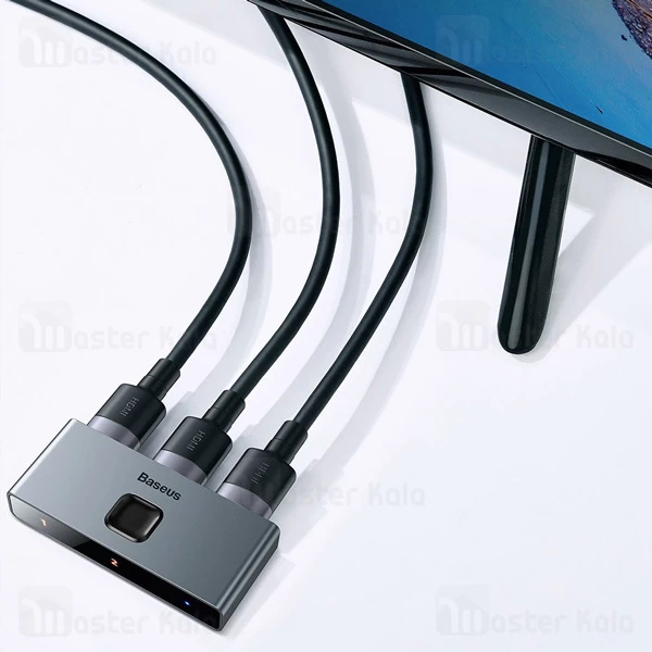 سوییچ بیسوس Baseus Matrix HDMI Splitter Space CAHUB-BC0G