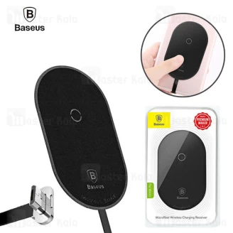 کیت شارژر وایرلس میکرو یو اس بی Baseus Micro USB Microfiber Wireless Charging Receiver WXTE-C01