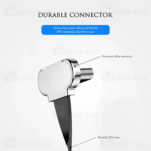 کیت شارژر وایرلس لایتنینگ Baseus Lightning Microfiber Wireless Charging Receiver WXTE-A01