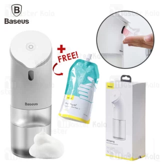 پمپ فوم مایع دستشویی بیسوس Baseus Minipeng hand Washing Machine ACXSJ-A02 همراه با فوم مایع