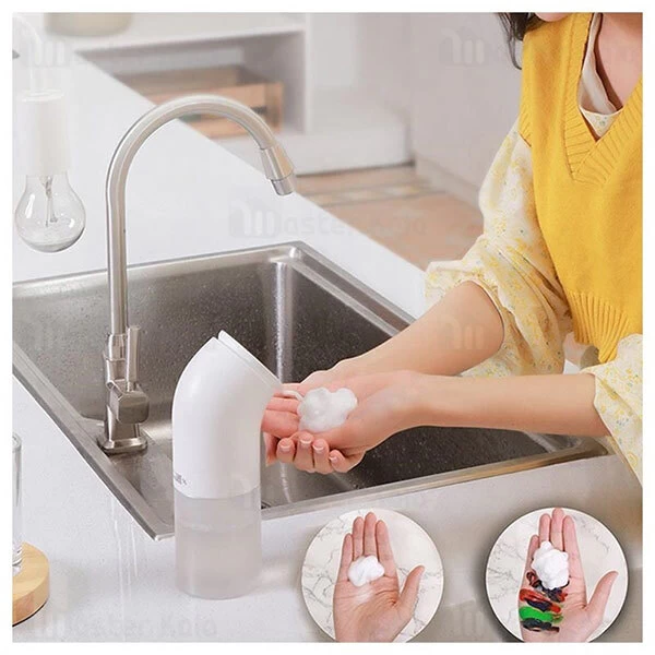 پمپ فوم مایع دستشویی بیسوس Baseus Minipeng hand Washing Machine ACXSJ-A02 همراه با فوم مایع
