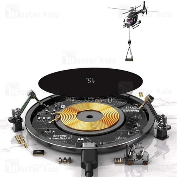 شارژر وایرلس Baseus Simple Wireless Charger WXJK-B01