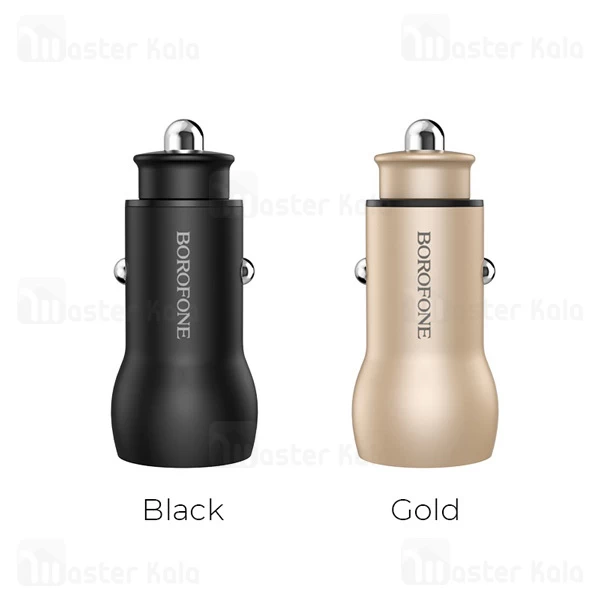شارژر فندکی Borofone BZ9 Dual Port Car Charger