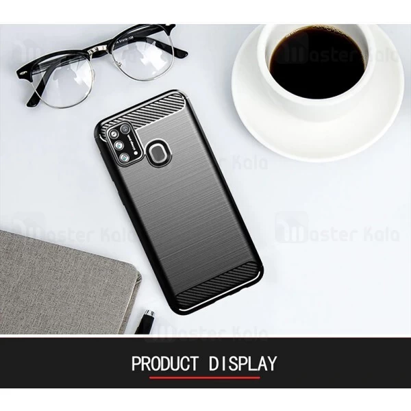 قاب فیبر کربنی سامسونگ Samsung Galaxy M31 Rugged Armor Fiber Carbon
