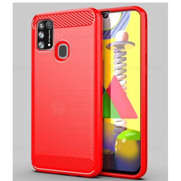 قاب فیبر کربنی سامسونگ Samsung Galaxy M31 Rugged Armor Fiber Carbon
