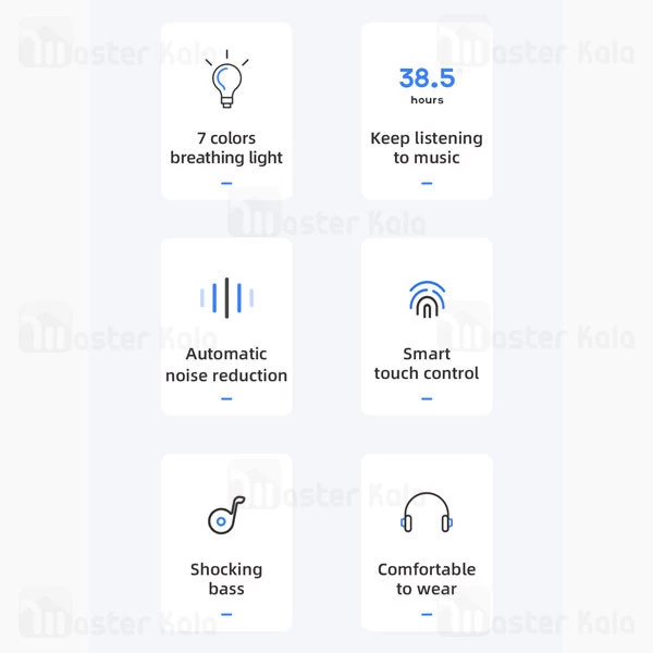 هدست بلوتوث Joyroom JR-H16 Wireless Stereo Headset