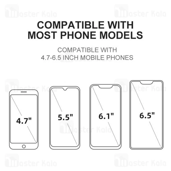 هولدر و شارژر وایرلس Joyroom JR-ZS200 Bumblebee Wireless Charger Car Mount 15W