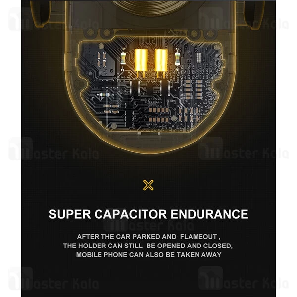 هولدر و شارژر وایرلس Joyroom JR-ZS200 Bumblebee Wireless Charger Car Mount 15W