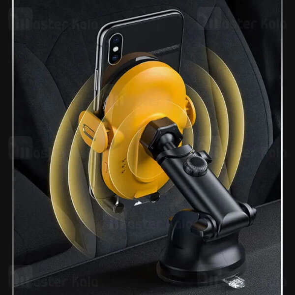 هولدر و شارژر وایرلس Joyroom JR-ZS200 Bumblebee Wireless Charger Car Mount 15W
