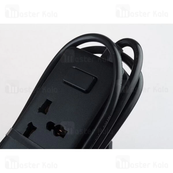سه راهی برق LJB-129 2Power Socket 4 USB