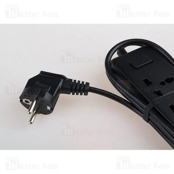 سه راهی برق LJB-129 2Power Socket 4 USB