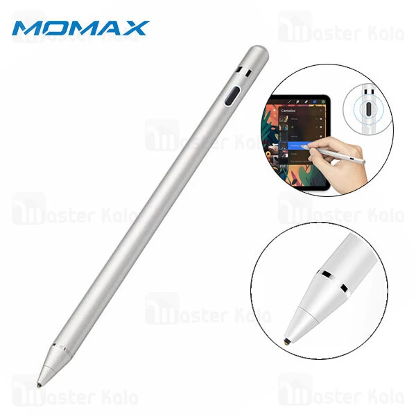 قلم لمسی مومکس Momax Onelink Active Stylus Pen TP1S مناسب تمام صفحه های لمسی