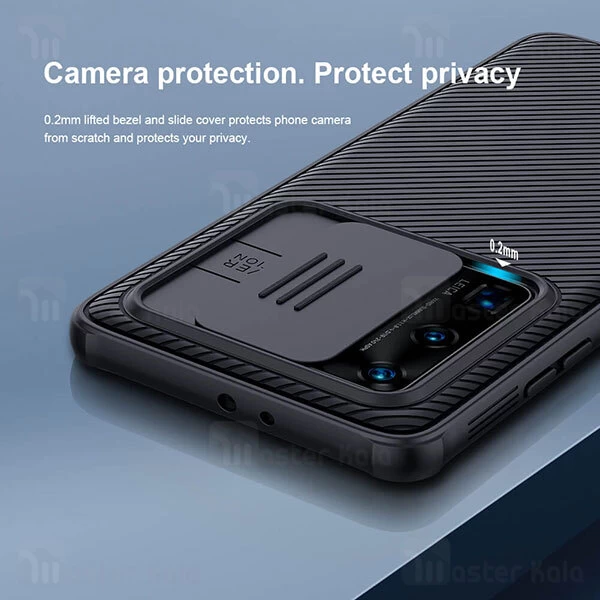 قاب محافظ نیلکین هواوی Huawei P40 Pro Plus Nillkin CamShield Pro Case دارای محافظ دوربین