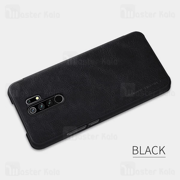 کیف چرمی نیلکین شیائومی Xiaomi Redmi 9 Nillkin Qin Leather Case