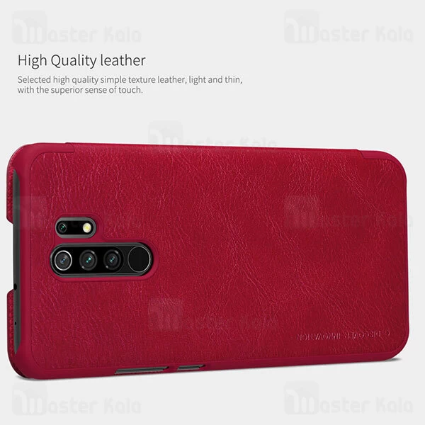کیف چرمی نیلکین شیائومی Xiaomi Redmi 9 Nillkin Qin Leather Case