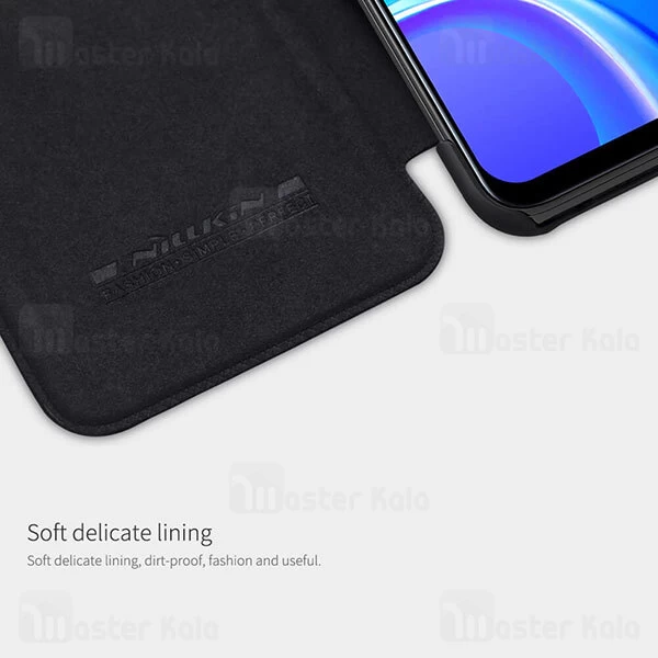 کیف چرمی نیلکین شیائومی Xiaomi Redmi 9 Nillkin Qin Leather Case